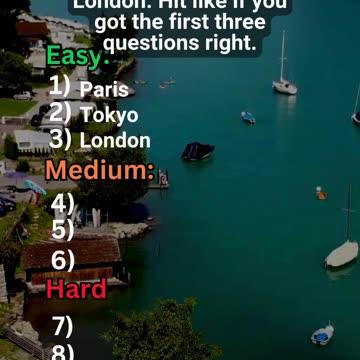 Only 1% Can Get 10/10 on This Capital Cities Quiz! 🌎