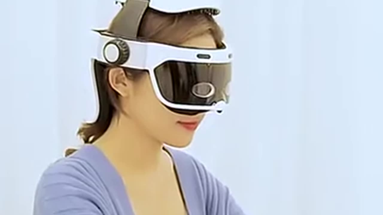Head Massager With Electric Adjustable Airbag