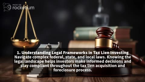 Staying Legal in Tax Lien Investing: What Every Investor Needs to Know