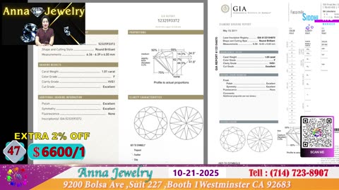 Anna Jewelry 10-21-2025 | 10% OFF | Nu Trang Cao Cap Phuoc Loc Tho #annajewelry#welivecali