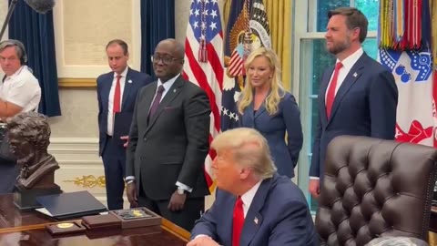 President Donald Trump: "No. The media will never give me credit, but the people give me credit. That’s why I’m here."