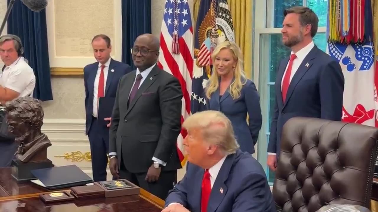 President Donald Trump: "No. The media will never give me credit, but the people give me credit. That’s why I’m here."