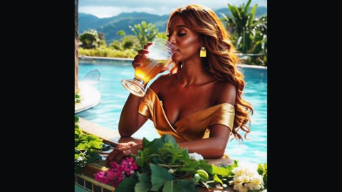 Sunset Bliss | Infused Coconut Water in the Jungle