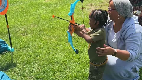 IUIC Cincinnati: Sharpening Our Archery Skills!