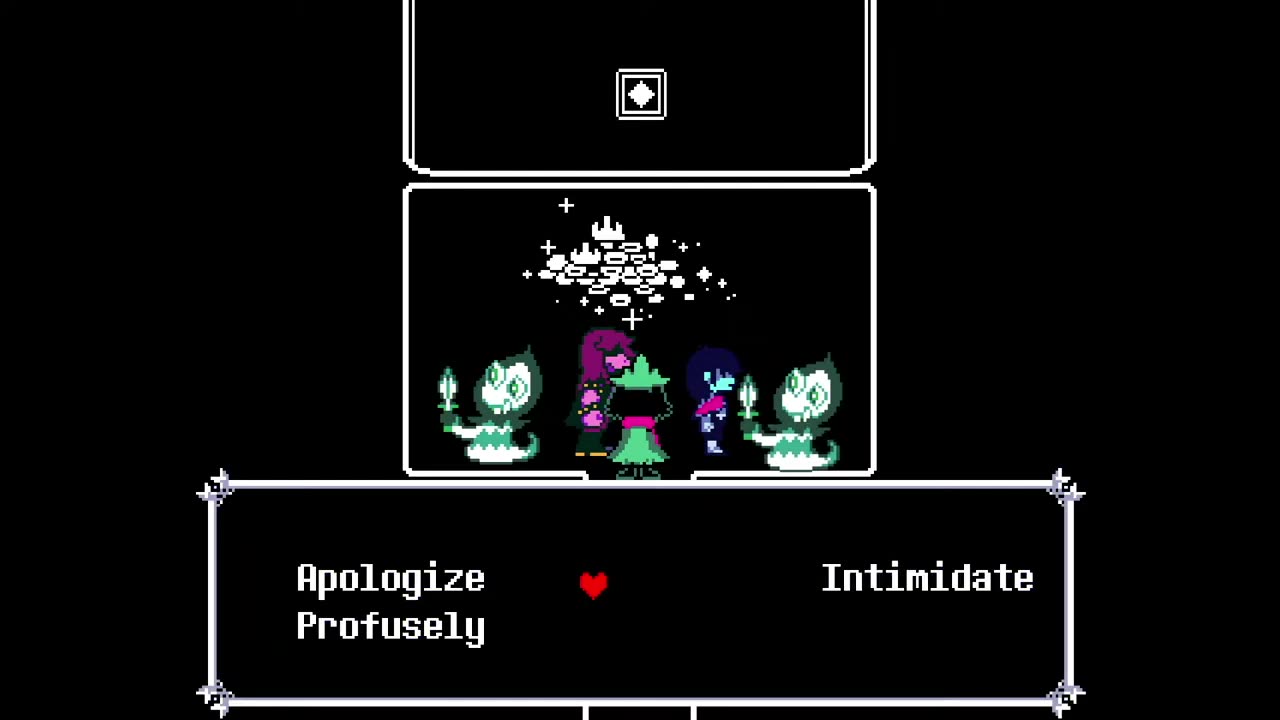 What Happens if You Intimidate the Rudin in Deltarune Chapter 1 With a Full Inventory?