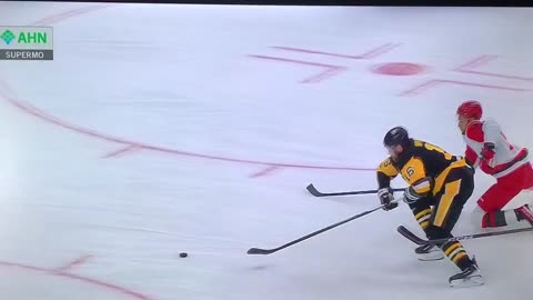 Penguins RW #16 Justin Brazeau 🥅(12)🏒Backhand Chip Goal