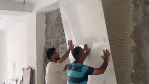 Professional wall ceramic installation