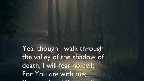 Psalm 23:4