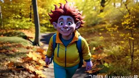 Title: Golden Trails of Autumn