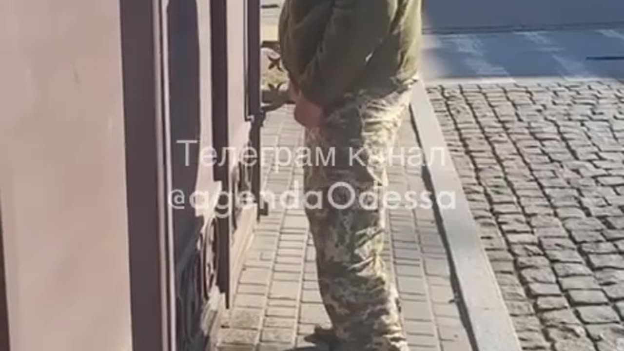 Ukrainian soldier
