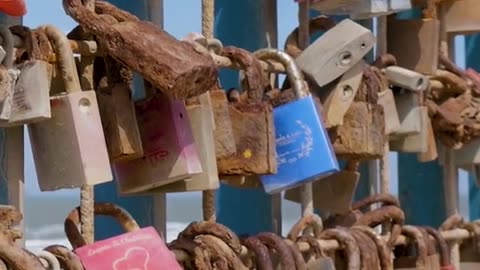 Locks, coast, love