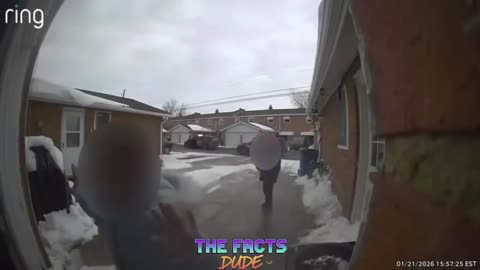 Armed Robber Takes Woman and 2 Children Hostage for About 5 Seconds Before Decisive Police Action