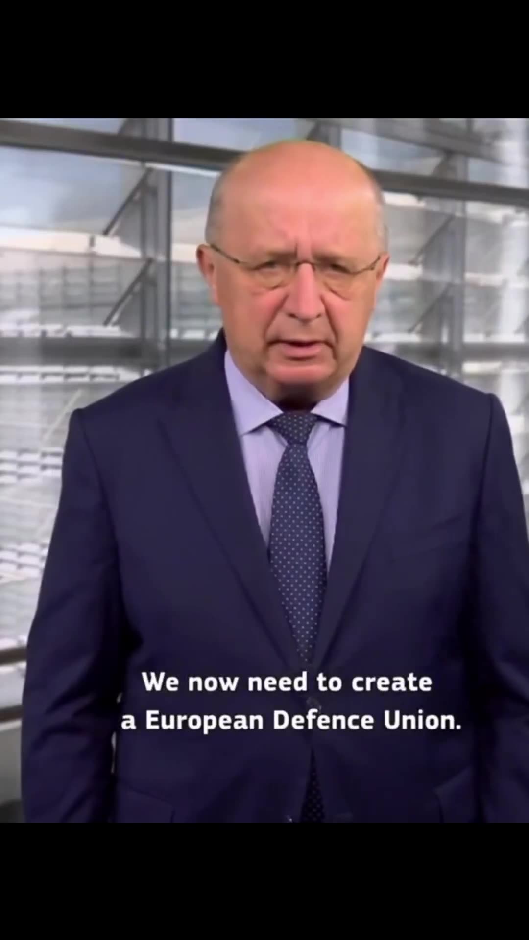 “We now need to create a European defence union “