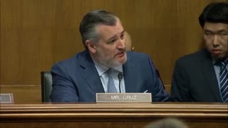 SEN. CRUZ - "Let the record reflect that Spartacus did not answer the question." 🤣