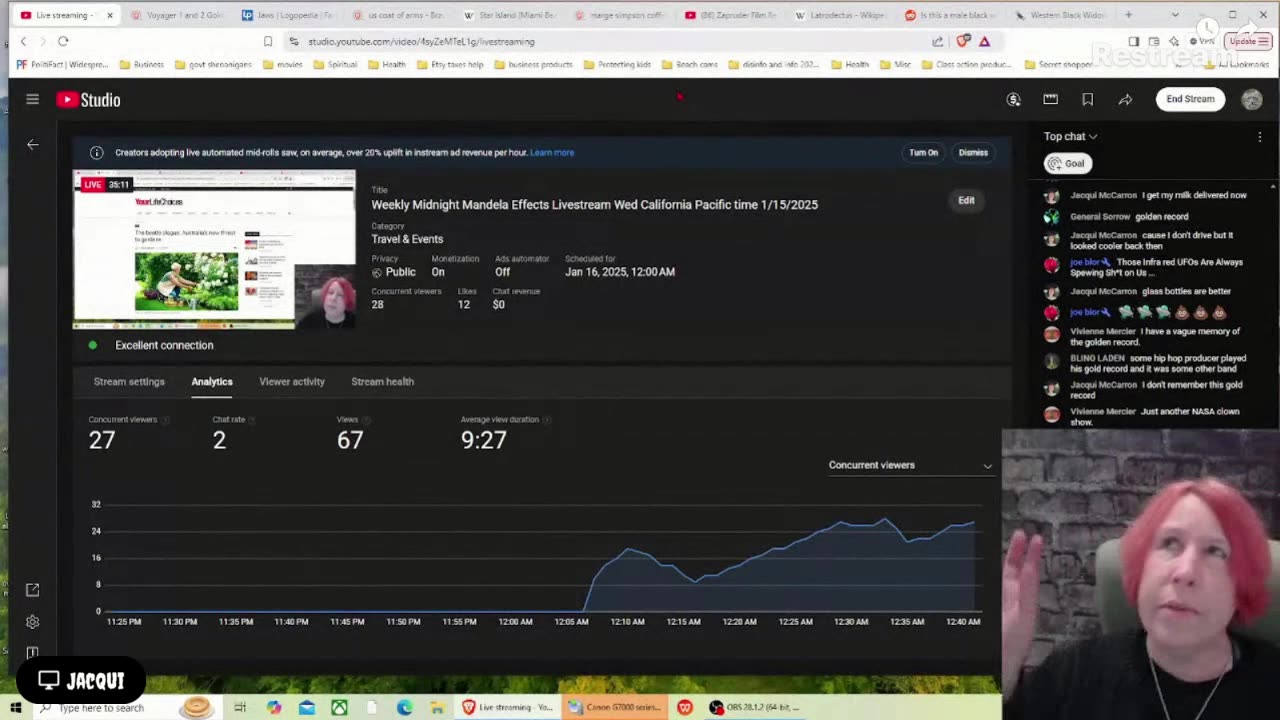 Live with Restream, November 03