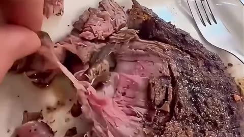 Wall Street Apes - This man ordered a steak at a steakhouse and knew something was not right