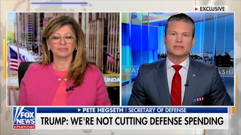 Pete Hegseth Says the President Has a Clear Agenda to Rebuild the U.S. Military