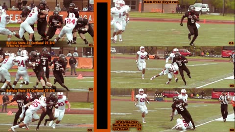 Prototype 394: Buffalo State's Rich Pete 30yd run vs Cortland