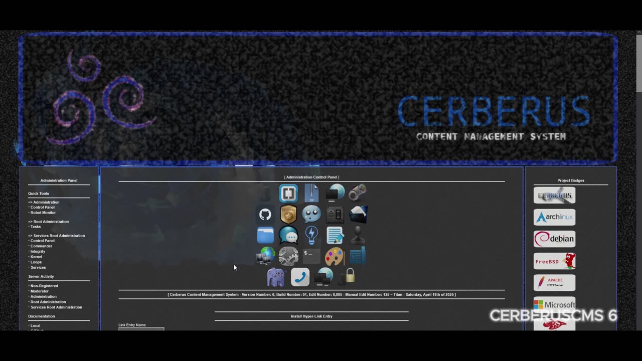 [2025-06-03] CerberusCMS - 6 - SVD - Administration - Control Panel - Video File Part - 04 OF 04