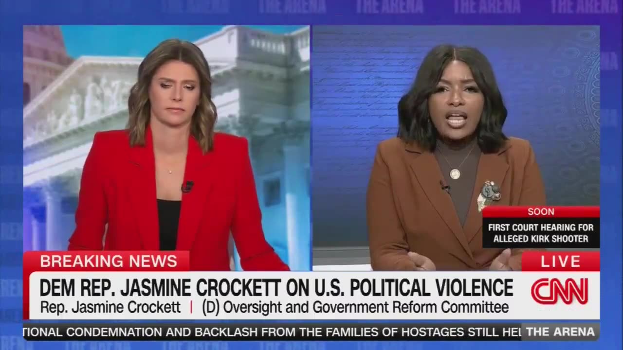 Watch Jasmine Crockett Try to Rationalize How People on the Left Can’t ‘Make a Shot From 200 Yards'