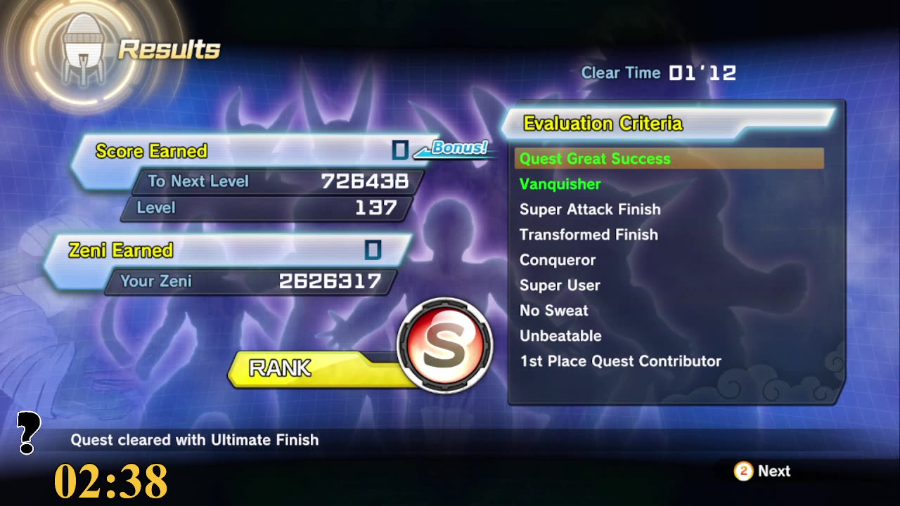 Dragonball Xenoverse 2 Grinding