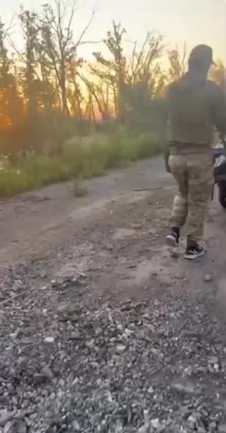 Russian Clean Up Crews Are Working in Sumy