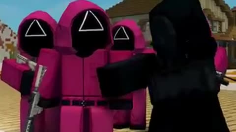 When Roblox Characters Join My Team Against the Frontman Minecraft x Roblox