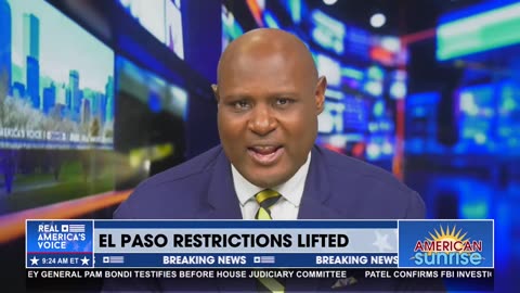 EL PASO AIR RESTRICTIONS LIFTED, FLIGHTS GROUNDED IN NEW ORLEANS