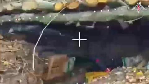 Footage from the battle for the village of Volchye