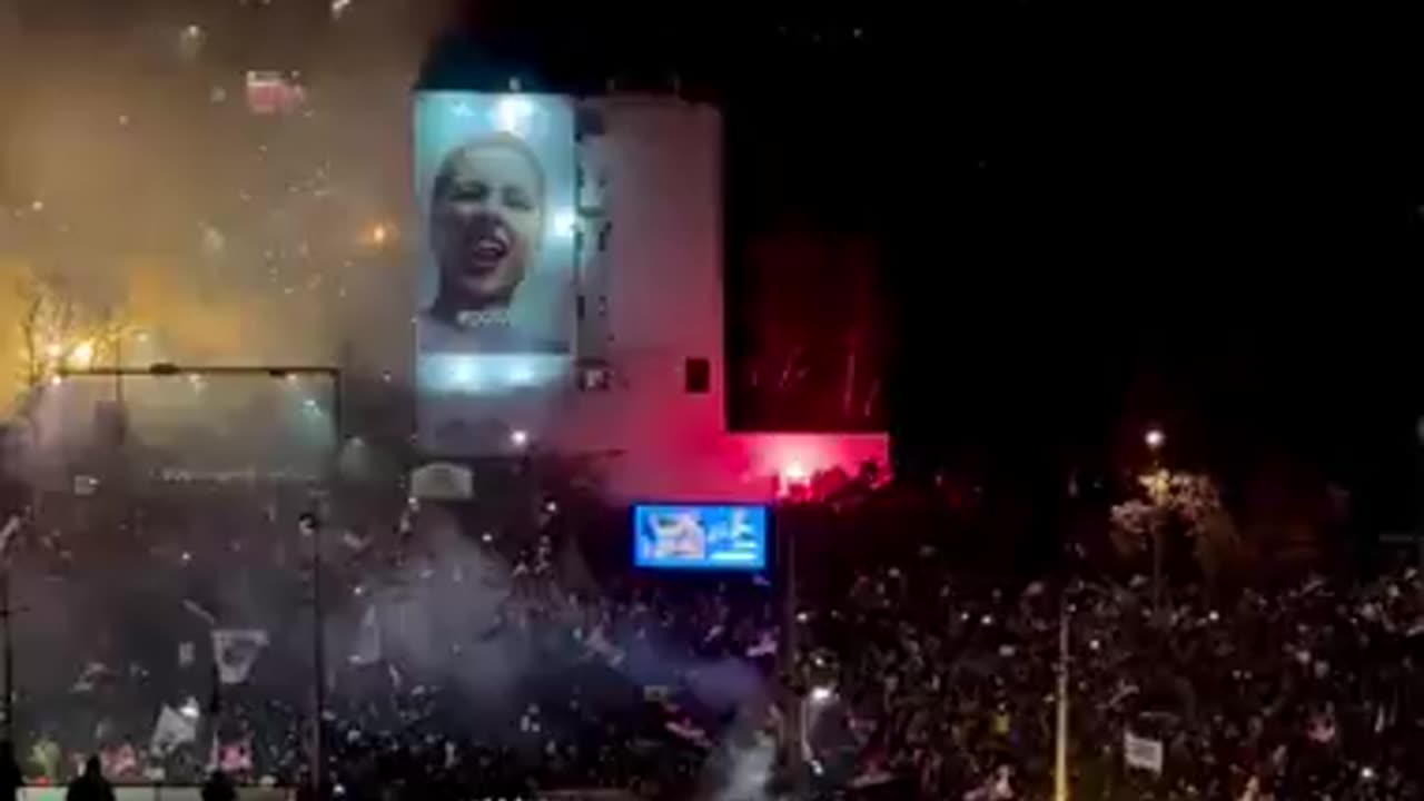 Protesta në Beograd