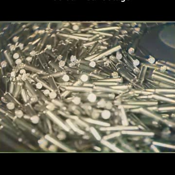 Workers assembling rifle rounds ⚙️ 1943 🏭 #ColourizedFootage