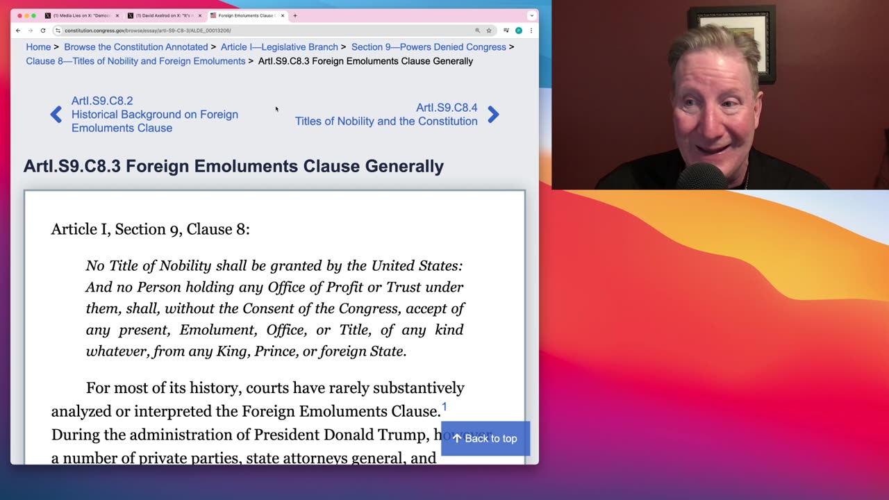 No, Trump Is Not Violating The “Emoluments Clause” By Accepting A Jet From Qatar.