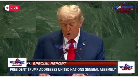 At the UN General Assembly, President Trump Addresses the International Community