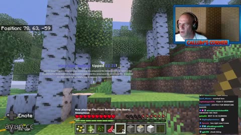 ayupcc - Callum's Corner - 18/07/25 - Completing Minecraft Continued
