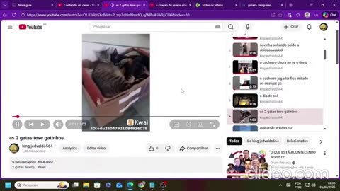 a criaçao de videos completo