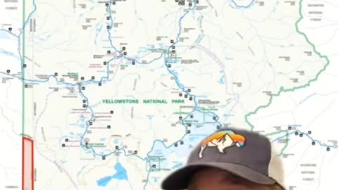 Location of Yellowstone train station
