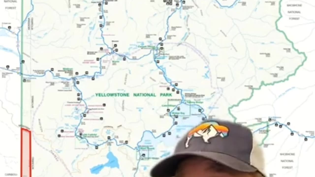 Location of Yellowstone train station