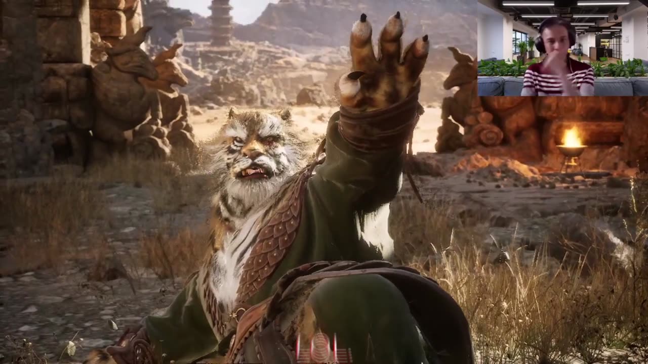 Can't imagine this dude in NG+ x3. (Boss Fight - Tiger Vanguard).