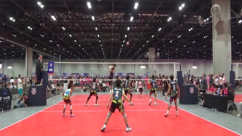 2025 AAU Boys National Volleyball Championships Riptide vs 18 Black