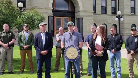 Gianforte and Knudsen on Anaconda Owl Bar - 4AUG25