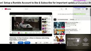 Livestream Arkansas Election Commission Hearings on Searcy County. Paper Ballots & Voting Machines