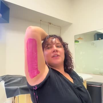 Arm Waxing with Sexy Smooth Tickled Pink Hard Wax | @Modalityesthetics Waxing Tutorial