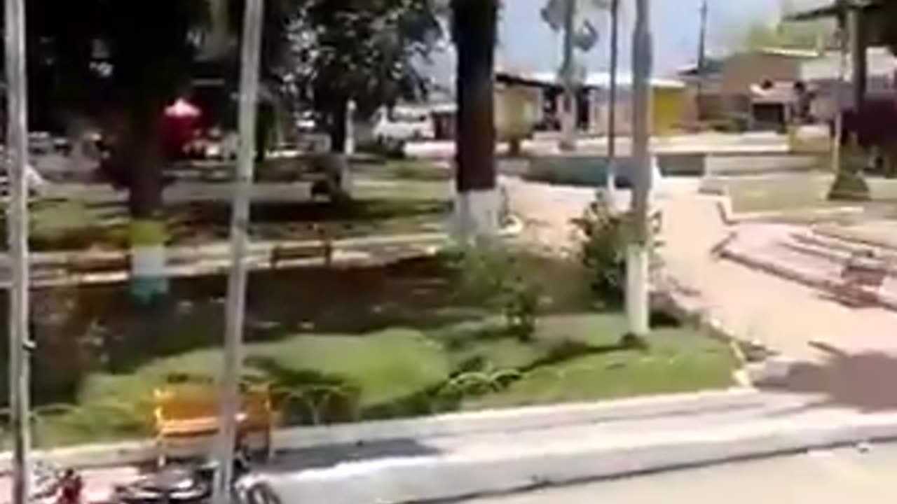 Así escaparon los presuntos asesinos de dos uniformados en Morales, Cauca