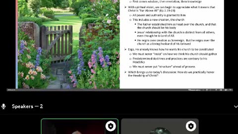 Shepherds Heart Fellowship - Ep77 - The Headship Of Christ Part 3 - Making Headship Pracitical