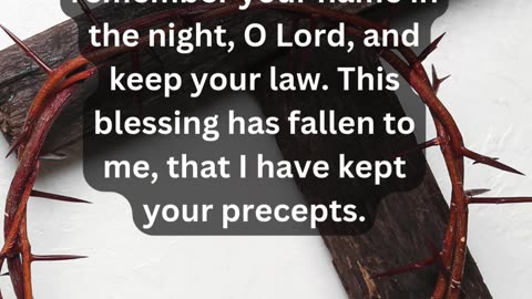 Journey of faith and spiritual growth Psalms 119:54-56 Daily Bible Verse