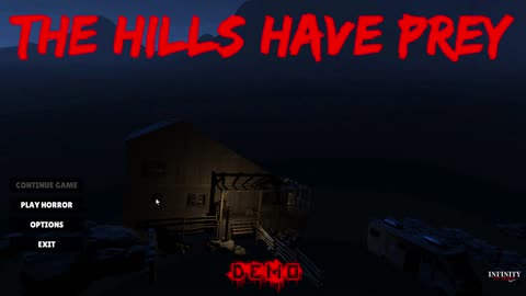 The Hills Have Prey 0.2 - gameplay Unity FPS Horror movie Physics