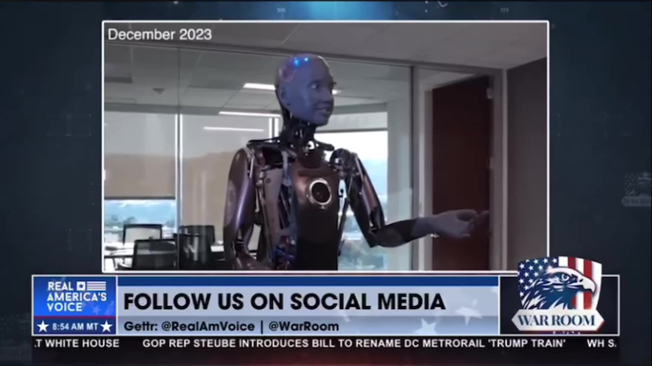 Here comes the robots