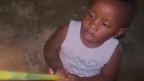 Stupid gives a 4 year old a Roman Candle.