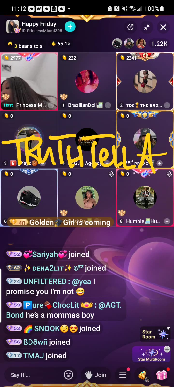 BIG YAYO WAKING IT UP ON PRETTY TEETEE ON PRINCESS MIAMI PANEL PT. 2