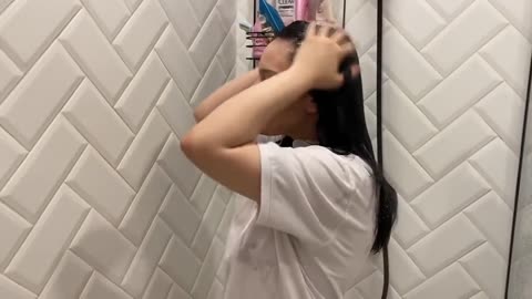 Dry Vs Wet Try On haul See through Try On Haul Shower with me 